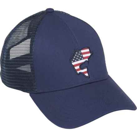 Simms USA Catch Trucker Hat in Admiral Blue