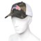 581RF_2 Simms USA Patch Trucker Hat (For Men and Women)