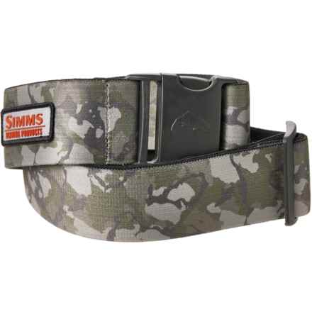 Simms Wading Belt in Regiment Camo Olive Drab