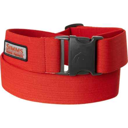 Simms Wading Belt in Simms Orange