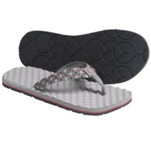 Simple Flippee Polka Sandals - Recycled Materials, Flip-Flops (For Women) in Granite Grey - Closeouts