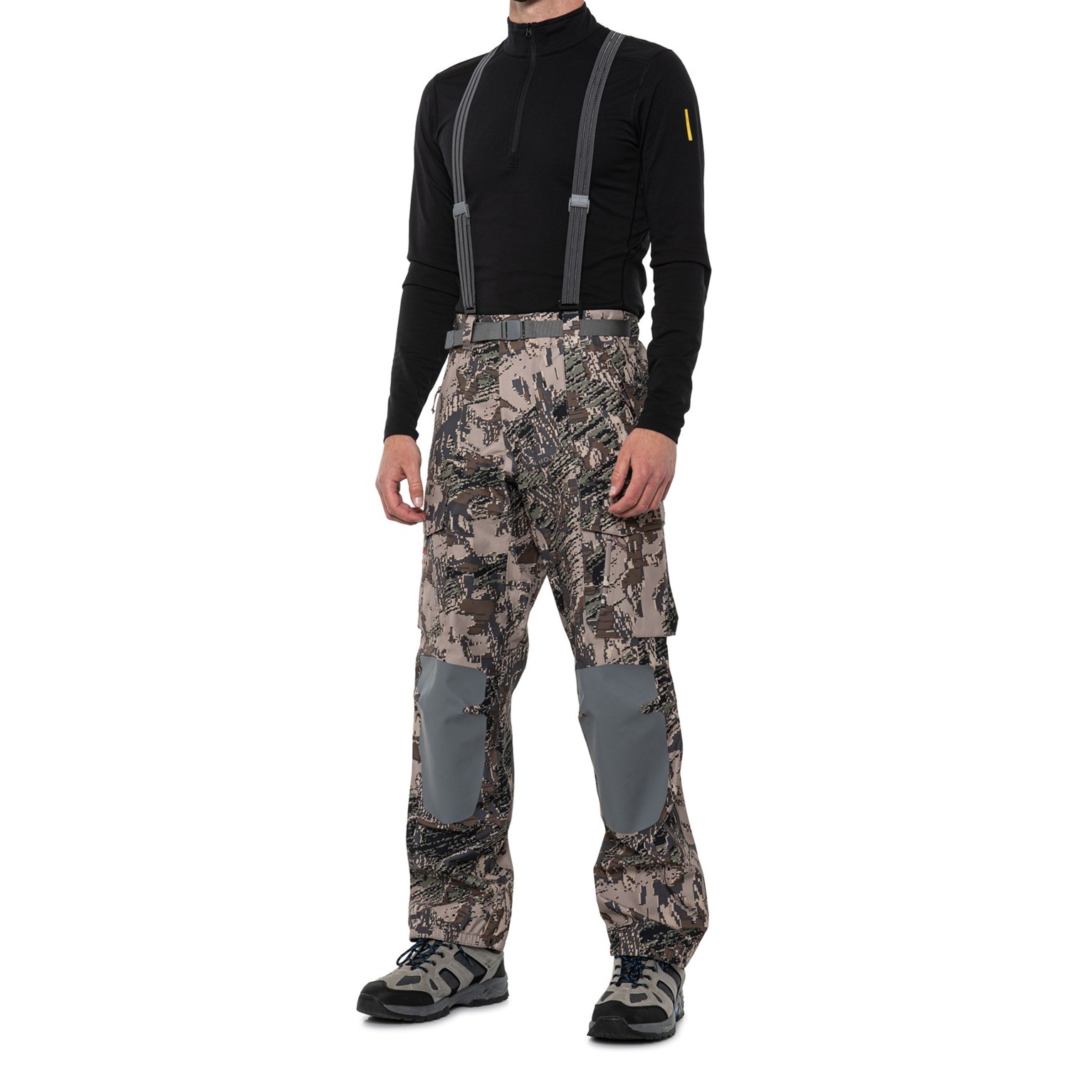 New Sitka Stormfront Gore Tex Pant/Bib Waterproof Open Country Camo Hunting XL 