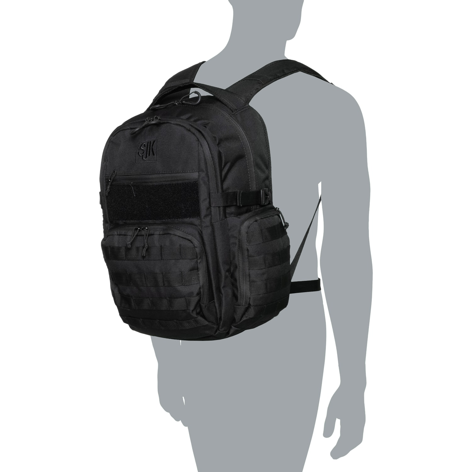 Rampage Stud Backpack SJK Rampage 30 L Backpack - Black - Save 55% main image 2
