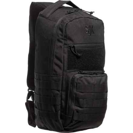 SJK Reign 15 L Sling Bag - Black in Black