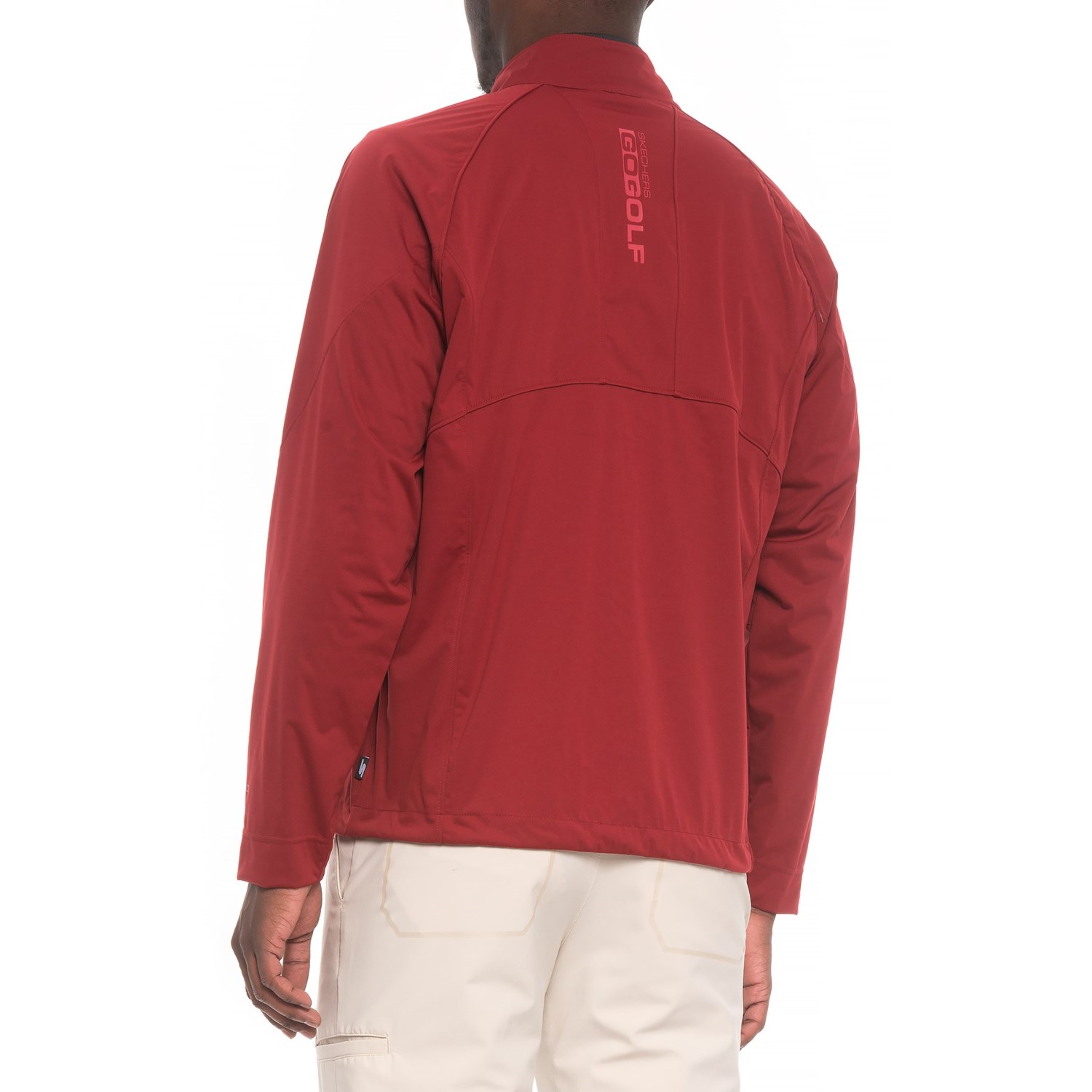 skechers jacket red