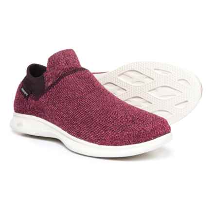 skechers burgundy womens