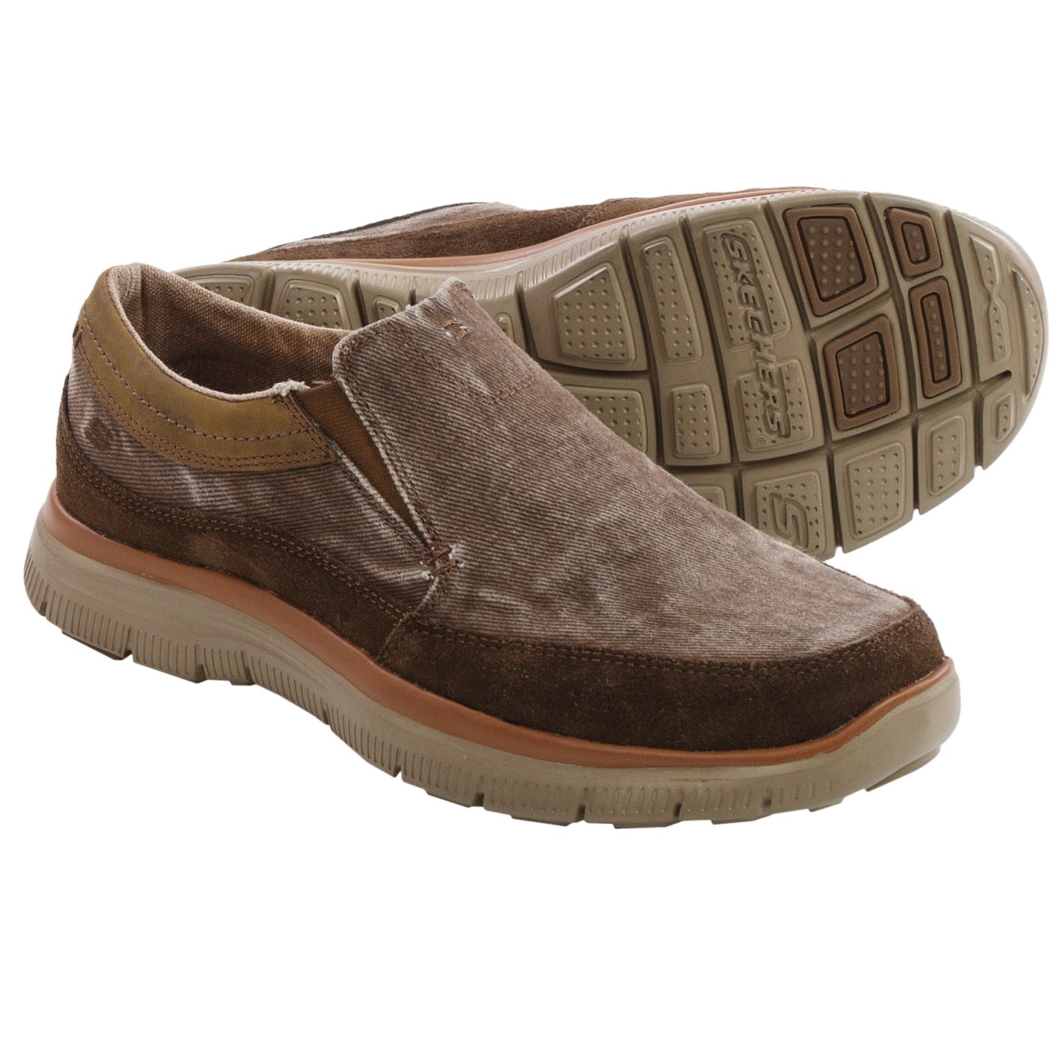 Skechers Hinton Olmos Shoes - Relaxed Fit (For Men) in Cocoa