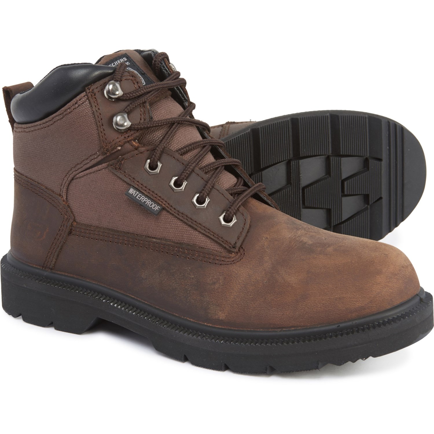 skechers safety boots mens