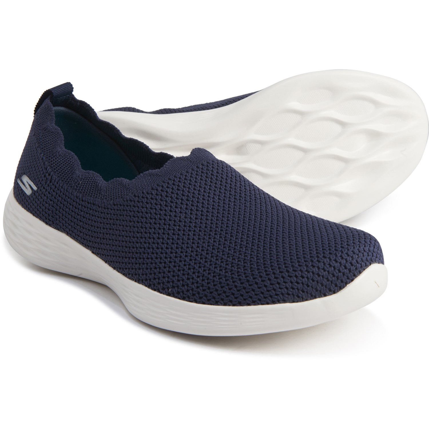 Skechers Navy You Define Peace Sneakers (For Women) - Save 40%