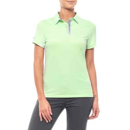 skechers polo shirt womens green