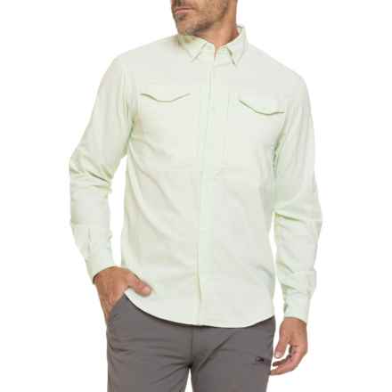 SKINNY WATER CULTURE Withlacoochee Woven Shirt - UPF 50+, Long Sleeve in Sawgrass