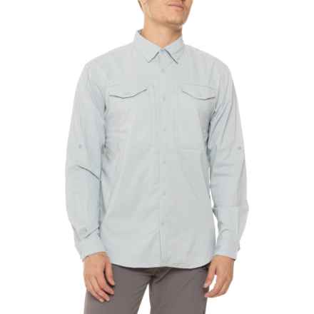 SKINNY WATER CULTURE Withlacoochee Woven Shirt - UPF 50+, Long Sleeve in Seaglass