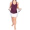 8330C_3 Skirt Sports Kelly Support Tank Top - UPF 50+ (For Women)