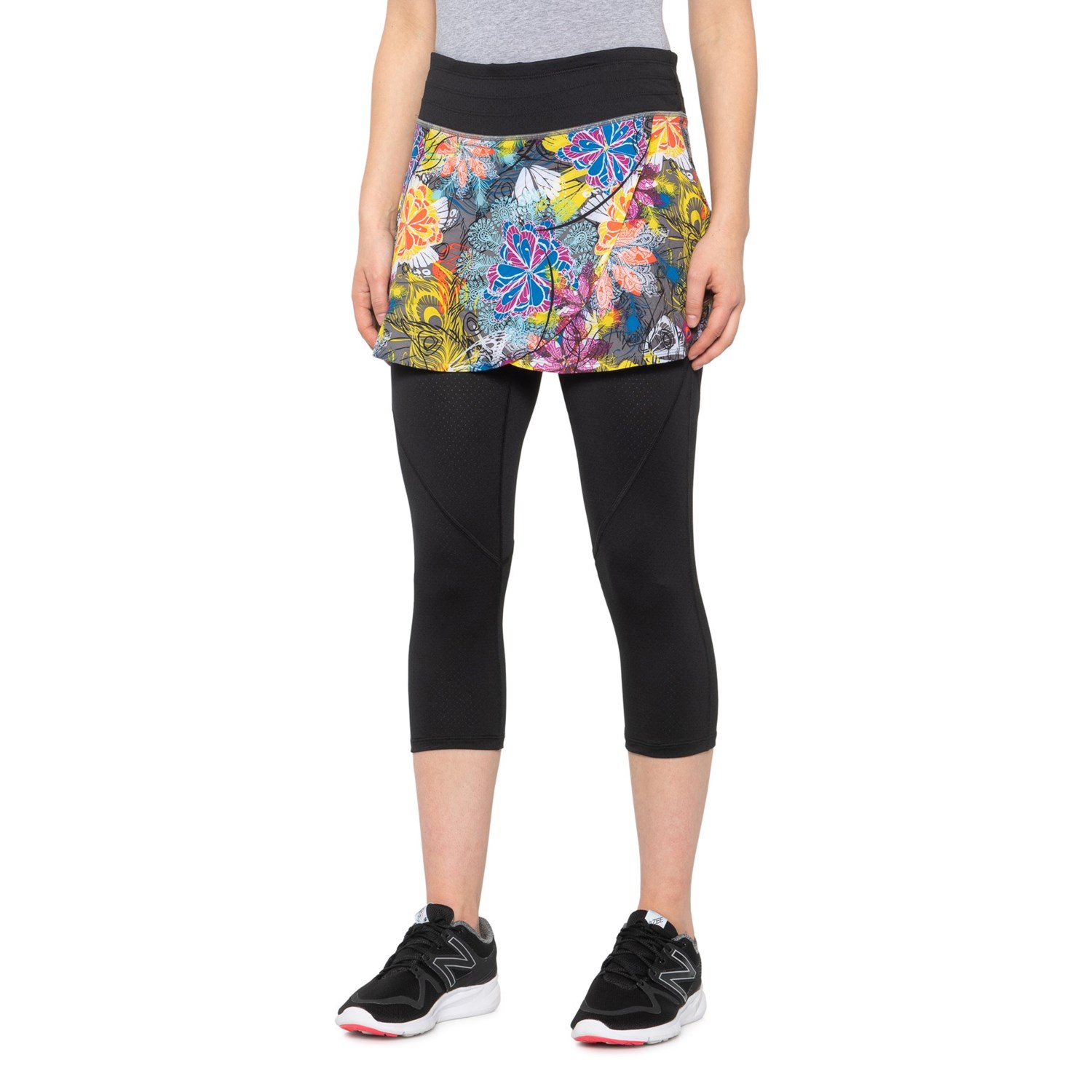Skirt Sports Tantrum Print Hover Capri Skirt (For Women) Save 66