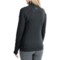6410H_3 Skirt Sports Tough Chick Shirt - Zip Neck, Long Sleeve (For Women)