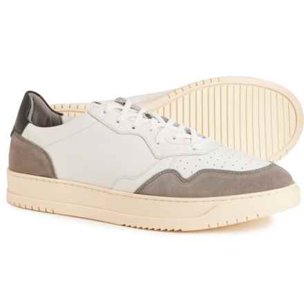 Skovde Aero Sneakers - Leather (For Men) in Cream