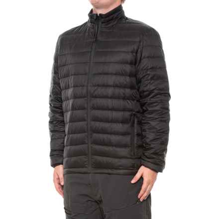 SKYR Down Puffer Jacket - Insulated in Jet Black