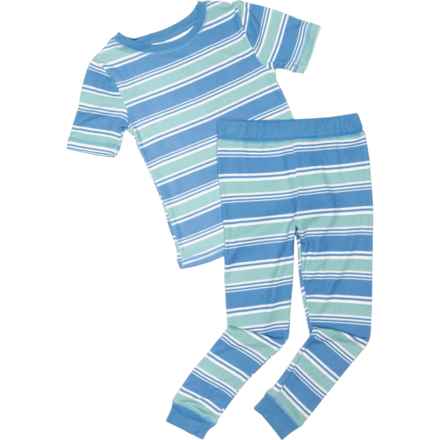 Sleep On It Big Boys Tight Fit Pajamas - Short Sleeve in Blue
