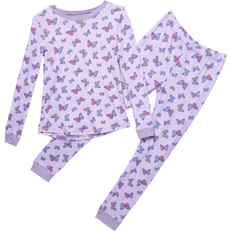 Sleep On It Big Girls Printed Pajamas - Long Sleeve - Save 50%