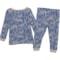 4JNKJ_2 Sleep On It Infant Boys and Girls Tight Fit Pajamas with Socks - Long Sleeve