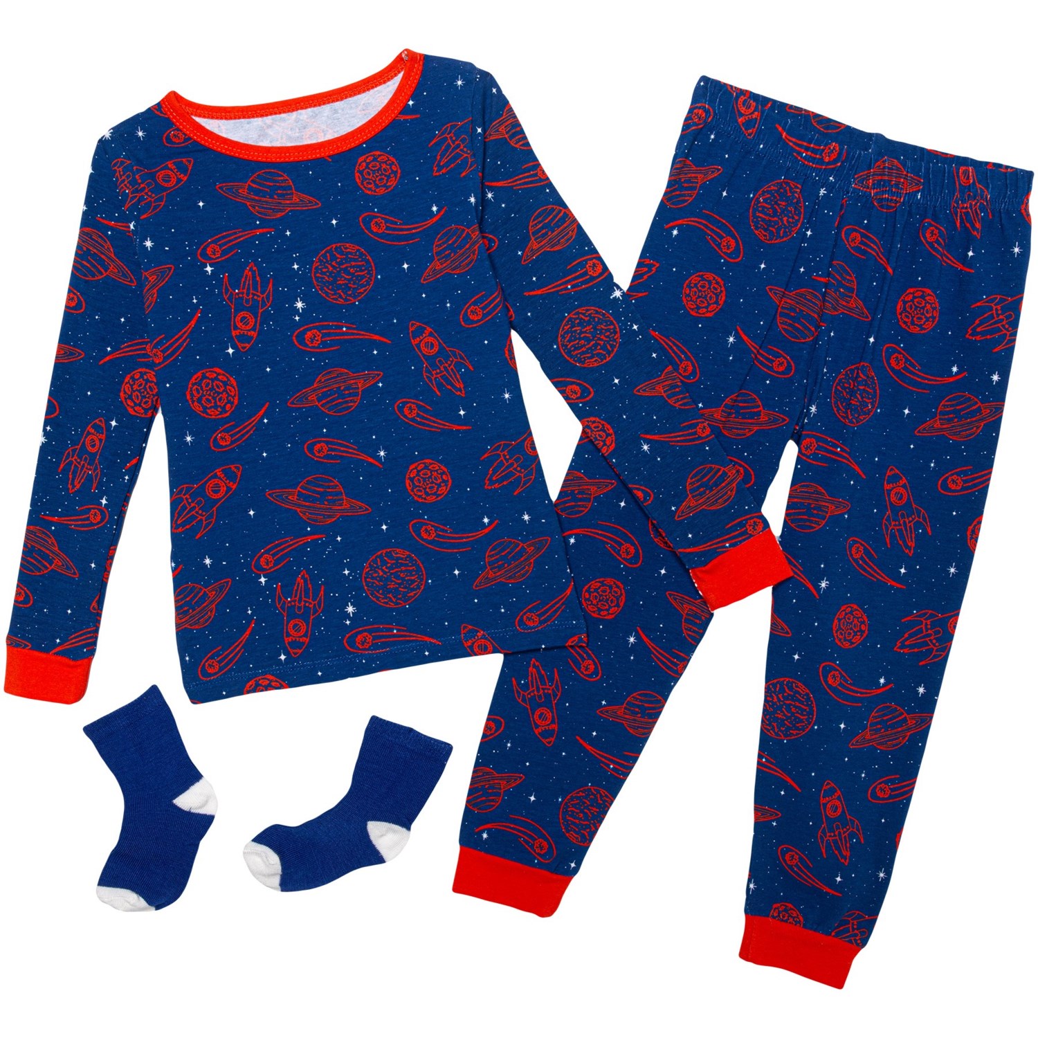 boys long sleeve pajamas