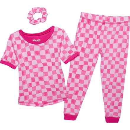 Sleep On It Toddler Girls Tight Fit Pajamas - Short Sleeve in Pink