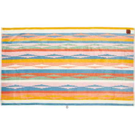 Slowtide Duvall 11 Cotton Beach Towel - 40x70” in Multi