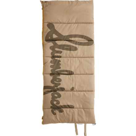 Slumberjack 30°F Grand Lake Sleeping Back - Rectangular in Brown