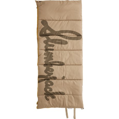 Slumberjack 30°F Grand Lake Sleeping Back - Rectangular in Brown