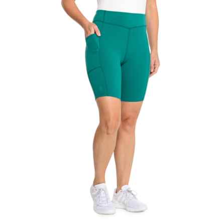 SmartWool Active Biker Shorts - Merino Wool in Emerald Green