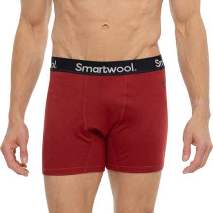 SmartWool Active Everyday Boxer Briefs - Merino Wool in Everyday Currant