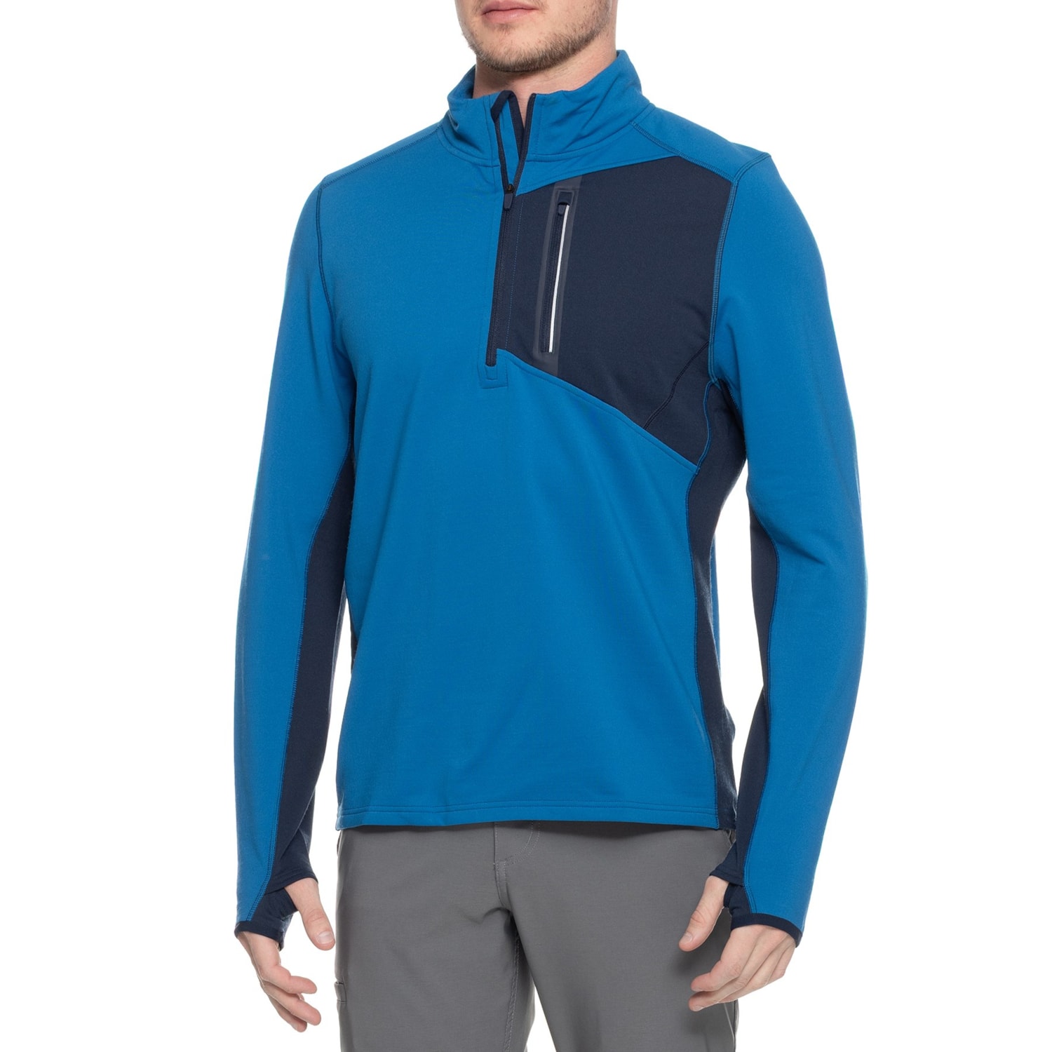 SmartWool Active Fleece Shirt - Merino Wool, Zip Neck, Long Sleeve