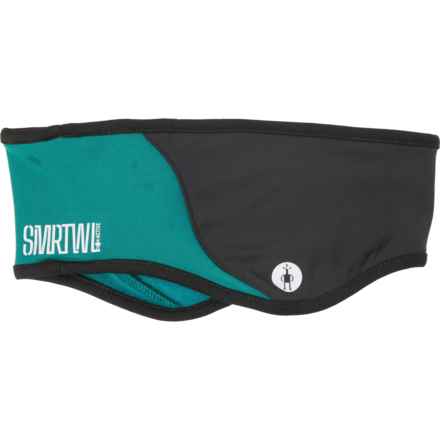 SmartWool Active Fleece Wind Headband - Merino Wool (For Men) in Emerald Green