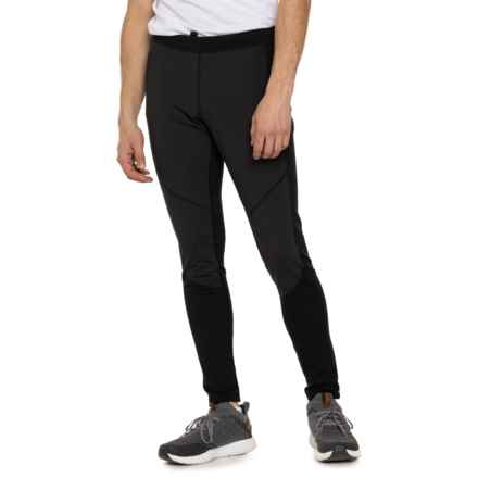 SmartWool Active Fleece Wind Tights - Merino Wool in Black