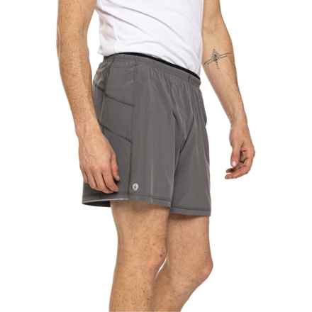 SmartWool Active Lined Shorts - 5’’, Built-In Brief in Active  Medium Gray