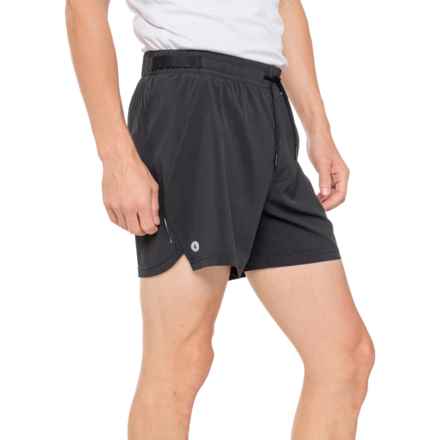 SmartWool Active Lined Shorts - 5”, Merino Wool, Built-In Briefs in Black