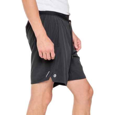 SmartWool Active Lined Shorts - 7”, Built-In Briefs in Black