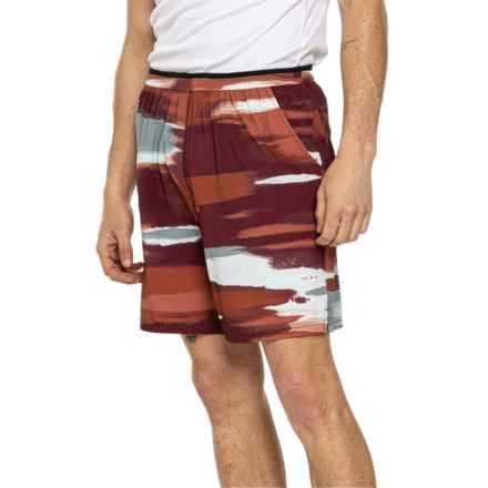 SmartWool Active Lined Shorts - 8” in Black Cherryhorizon P