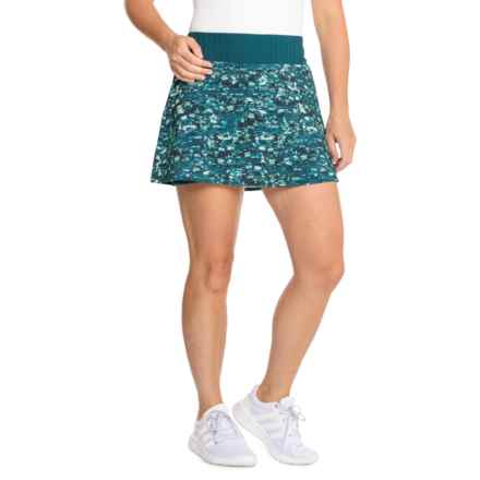 SmartWool Active Lined Skort - Merino Wool in Honey Dew Mica Stone