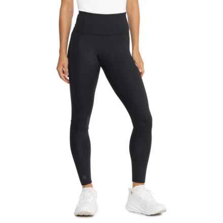 SmartWool Active Ribbed Leggings in Black/Black