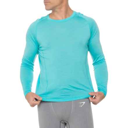 SmartWool Active Ultralite T-Shirt - Merino Wool, Long Sleeve in Iceberg Blue