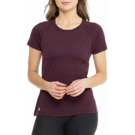 SmartWool Active Ultralite T-Shirt - Merino Wool, Short Sleeve in Active Eggplant