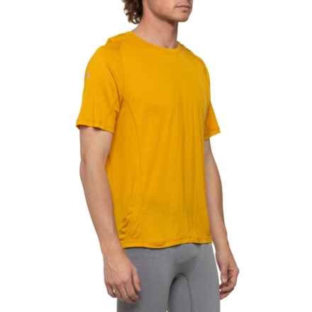 SmartWool Active Ultralite T-Shirt - Merino Wool, Short Sleeve in Honey Gold