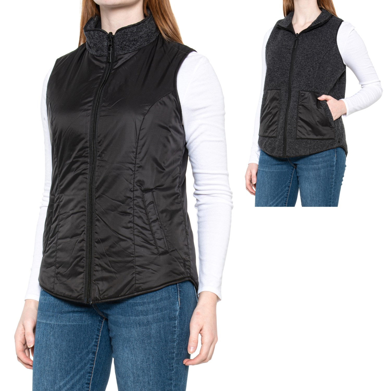 SmartWool Anchor Line Reversible Sherpa Vest (For Women)