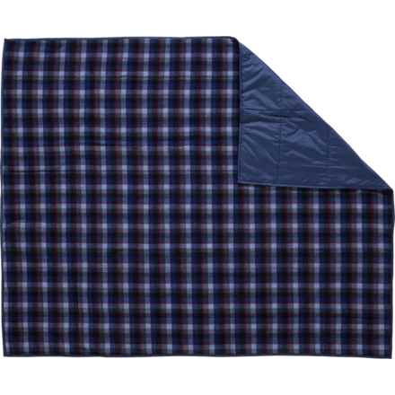 SmartWool Anchor Line Throw Blanket - Merino Wool, 66x54” in Medium Grey