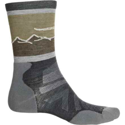 SmartWool Athlete Edition Approach Socks - Merino Wool, Crew (For Men and Women) in Charcoal