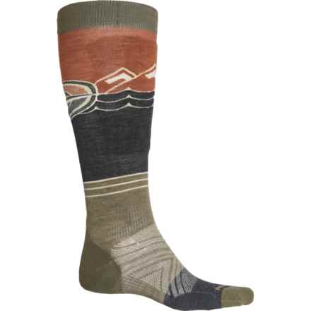 SmartWool Athlete Edition Backcountry Ski Socks - Merino Wool, Over the Calf (For Men and Women) in Acorn