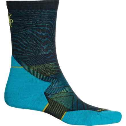 SmartWool Athletic Edition Run Targeted Cushion Socks - Merino Wool, Crew (For Men and Women) in Black
