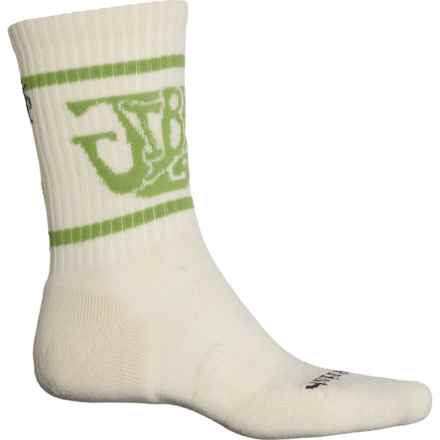 SmartWool Athletic Targeted Cushion Jiberish Socks - Merino Wool, Crew (For Men and Women) in Natural