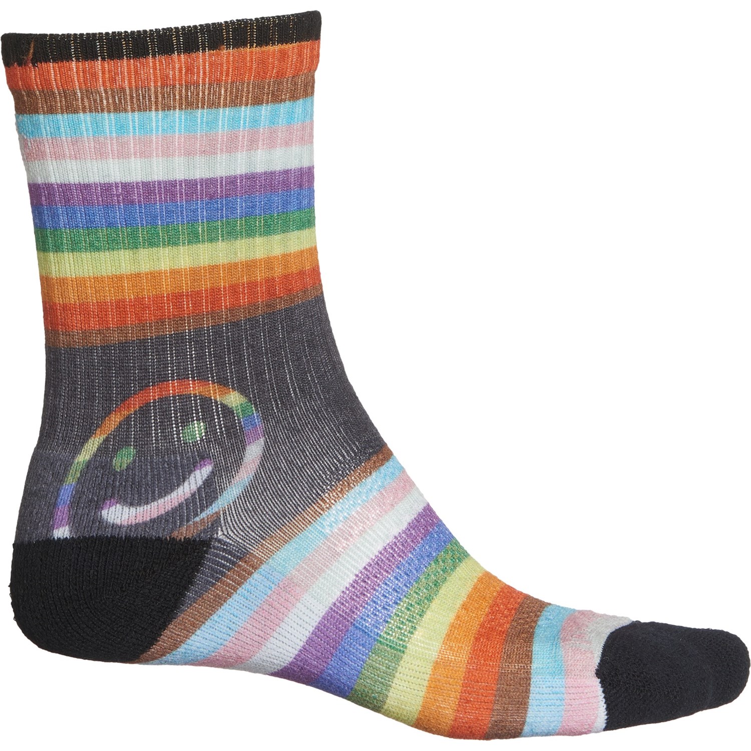 SmartWool Athletic Targeted Cushion Smiley Print Socks (For Men and Women)